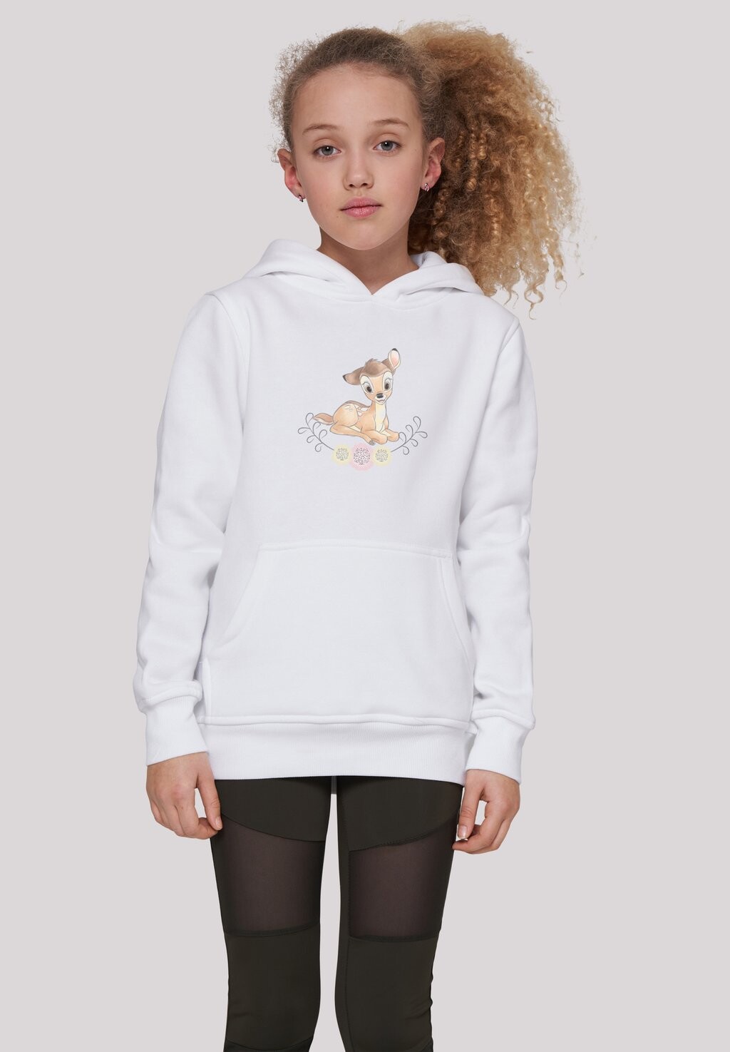 

Толстовка Disney Bambi Awarcolor Wasserfarben F4NT4STIC, белый