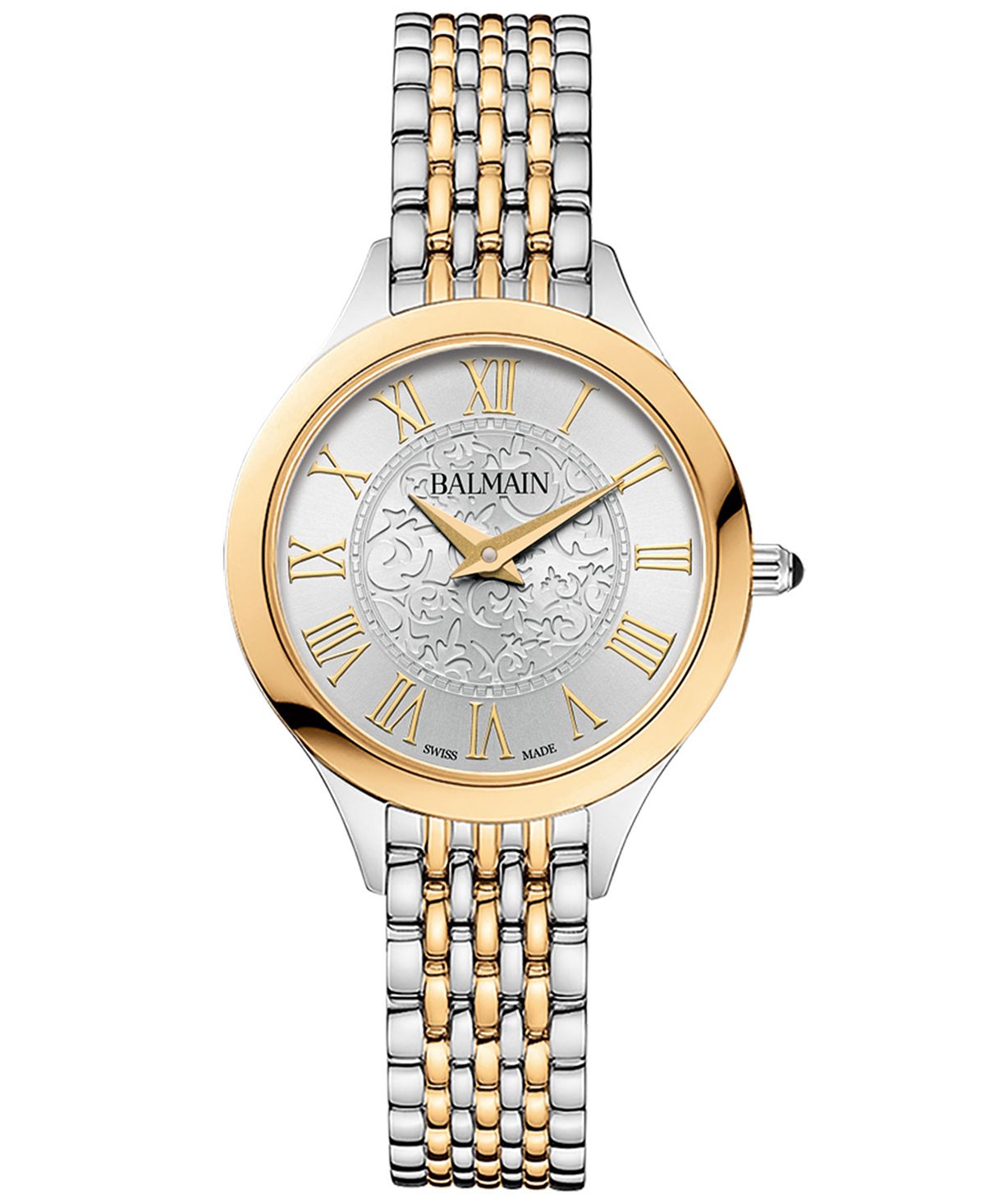 Женские швейцарские часы Balmain de Balmain с двухцветным браслетом из нержавеющей стали, 29 мм мужские швейцарские часы beleganza с двухцветным браслетом из нержавеющей стали 40 мм balmain