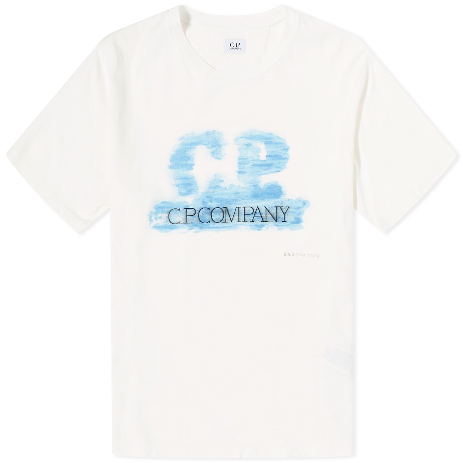 

Футболка C.P. Company Artisinal Logo T-Shirt, цвет Gauze White