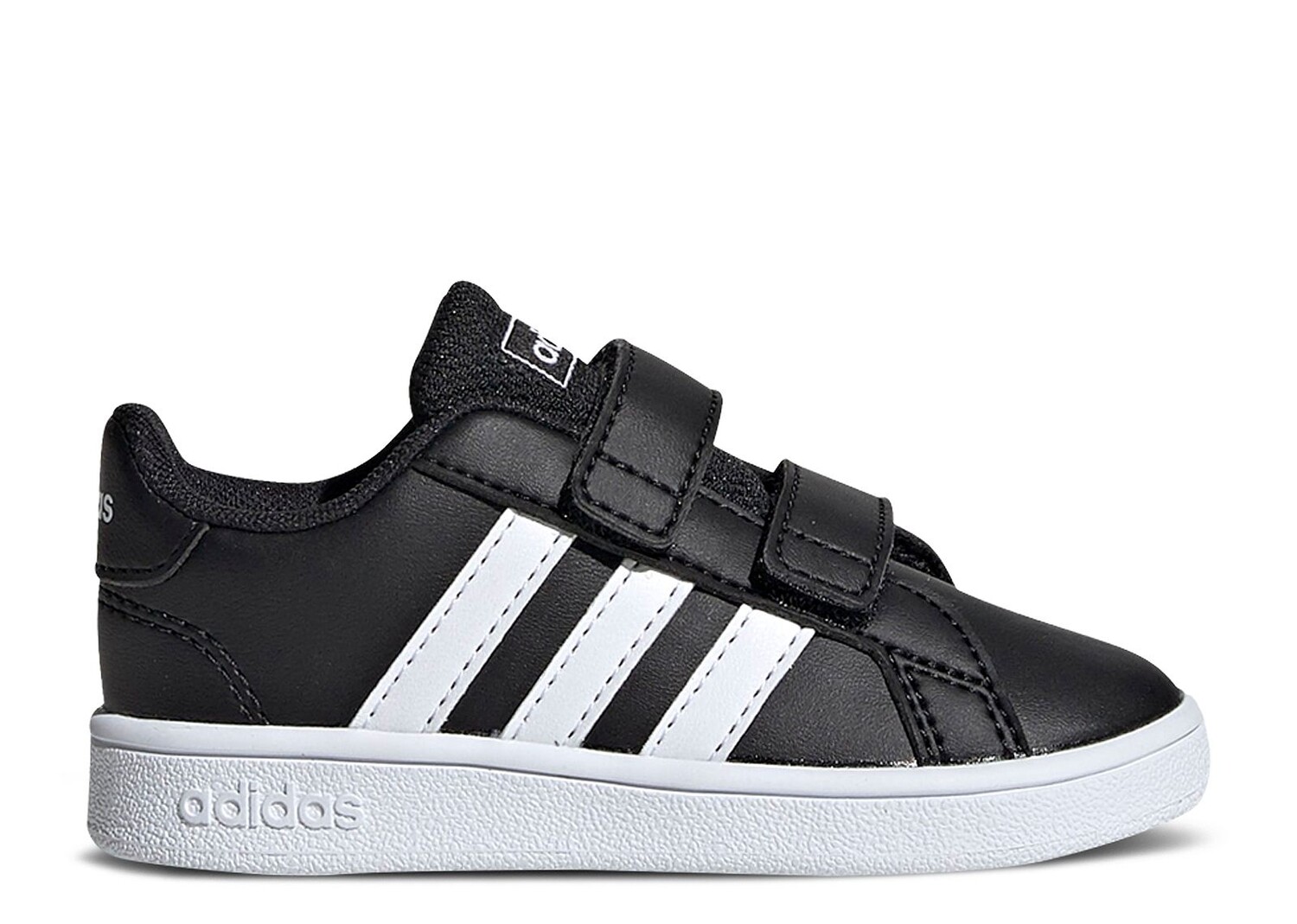 

Кроссовки adidas Grand Court Infant 'Black White', черный