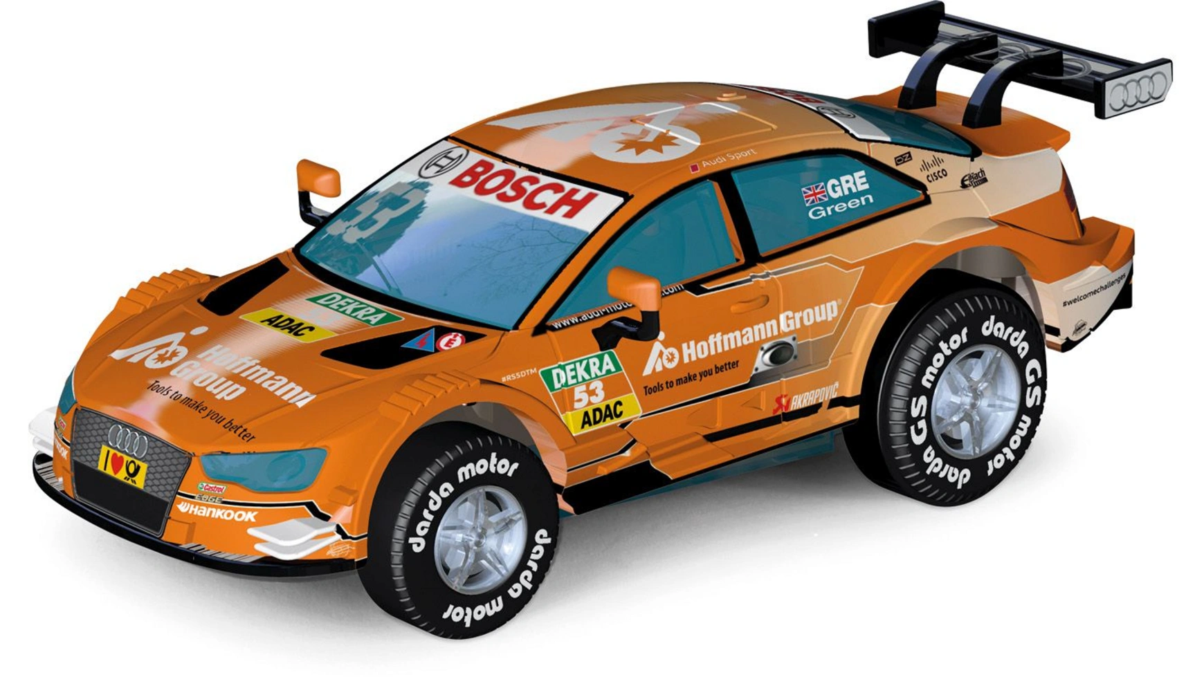 

Darda Транспортные средства Audi RS5 DTM Green