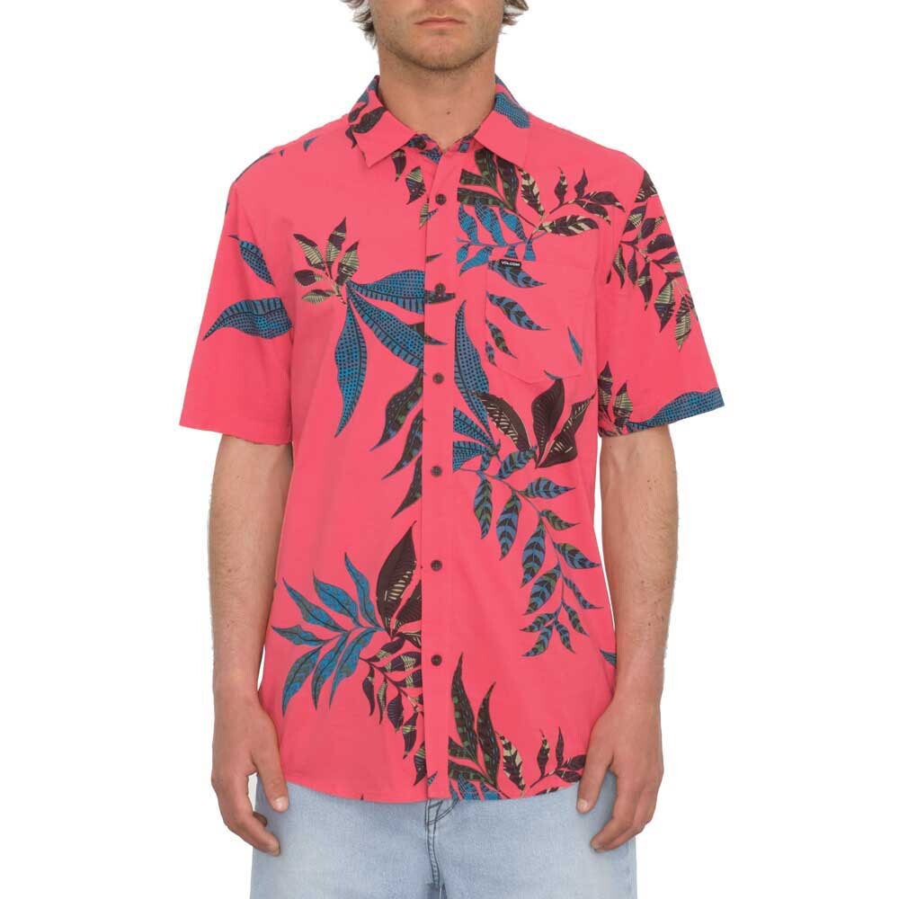 

Рубашка с коротким рукавом Volcom Paradiso Floral, розовый