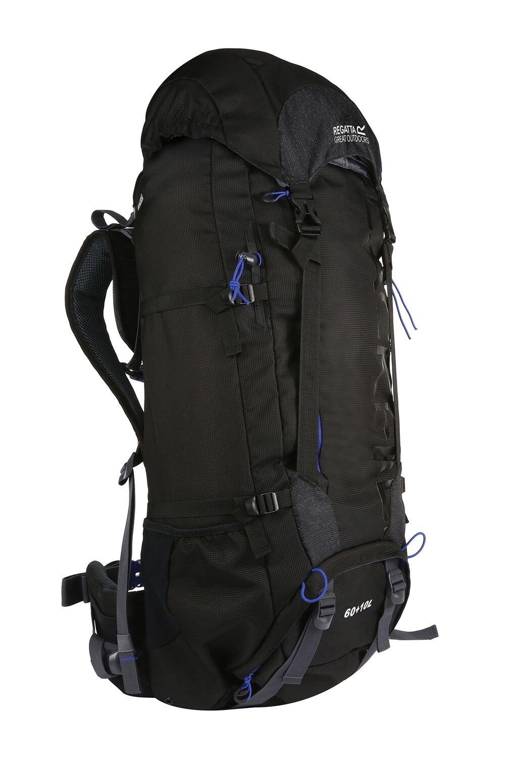 Прочный походный рюкзак Blackfell III 60+10L Regatta, черный