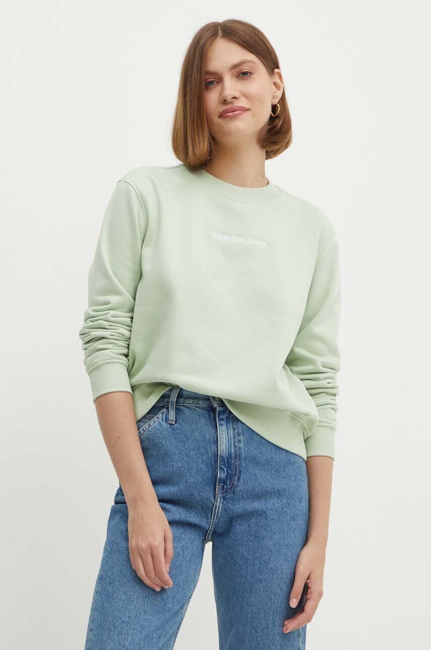 

Толстовка Calvin Klein Jeans, зеленый