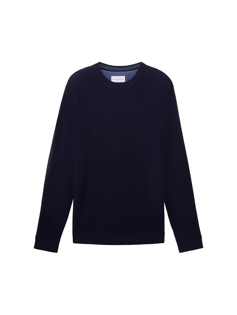 

Пуловер Tom Tailor, цвет knitted navy melange
