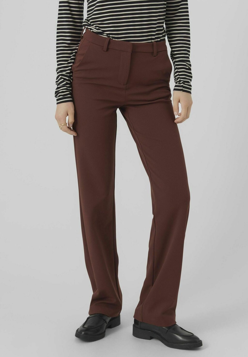 

Брюки Vmzamira Mr Ga Noos Vero Moda, цвет bitter chocolate