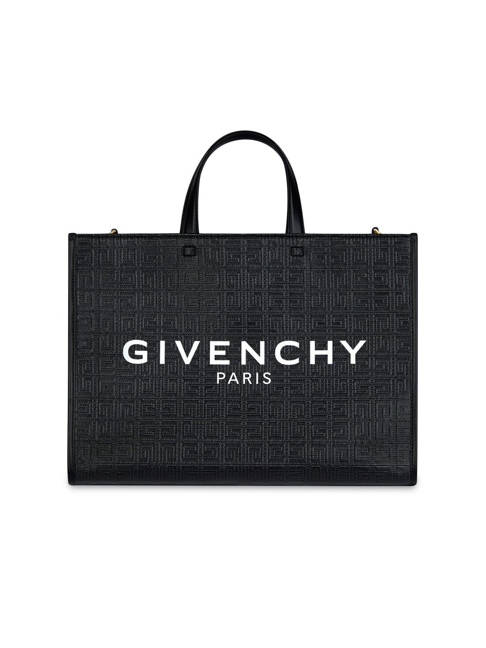 

Сумка-шоппер G Tote среднего размера из холщовой ткани с покрытием 4G Givenchy, черный
