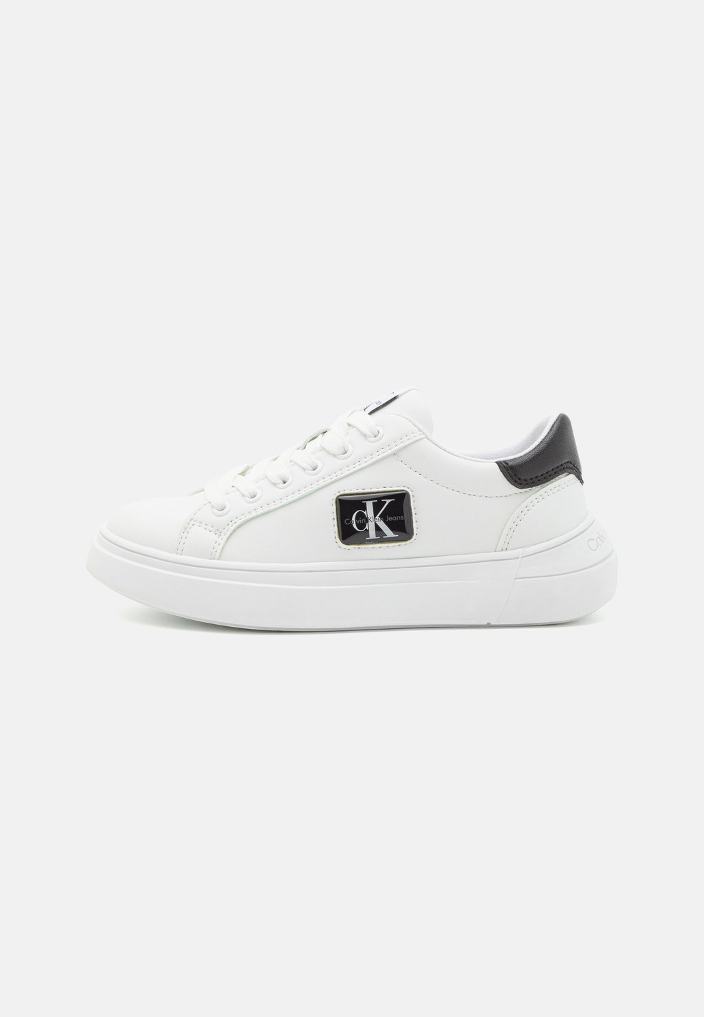 Низкие кроссовки Unisex Calvin Klein Jeans, цвет white/black