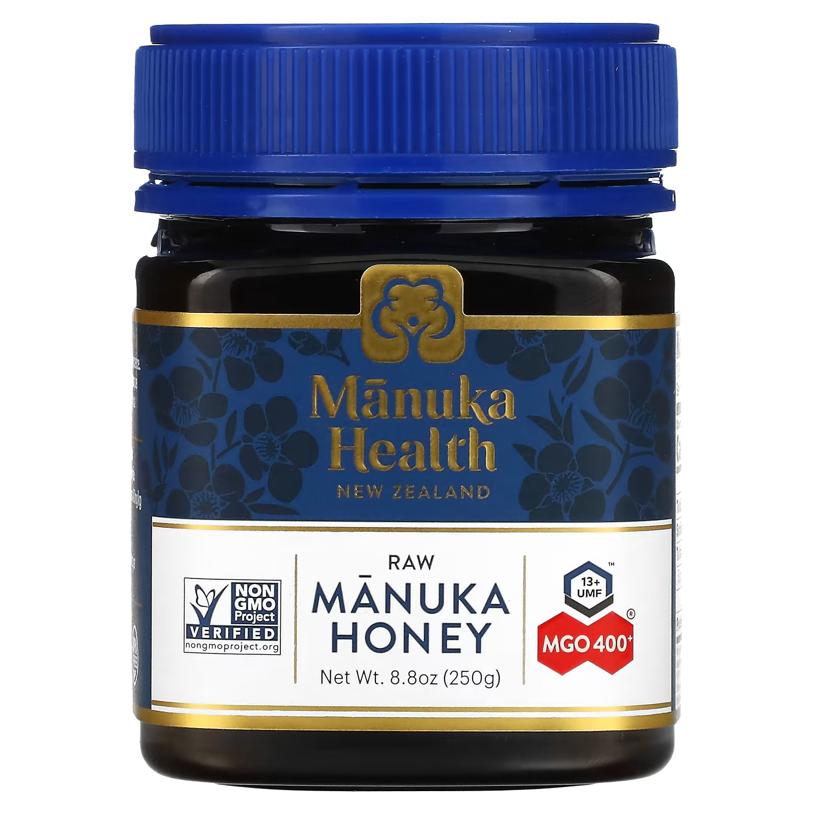Manuka Health Raw Manuka Honey MGO 400+ 8,8 унции (250 г) optimel manuka forte eye gel 10 г 0 35 унции