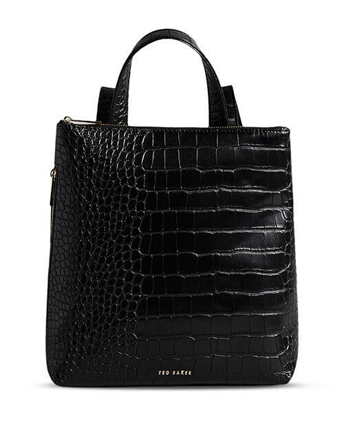 

Рюкзак Belax Mock Croc Ted Baker, цвет Black