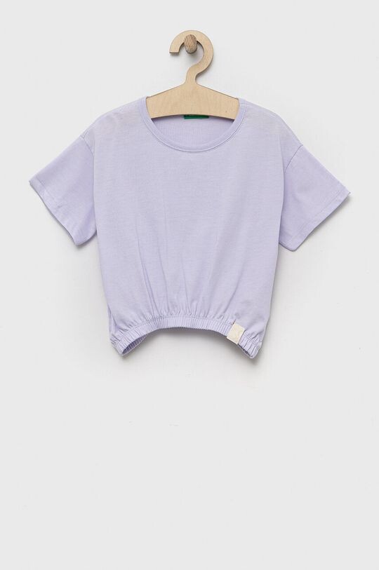 

Детская футболка United Colors of Benetton, фиолетовый