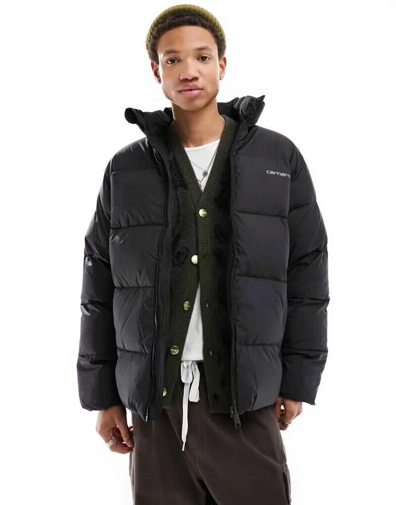 

Черная стеганая куртка Carhartt WIP Springfield