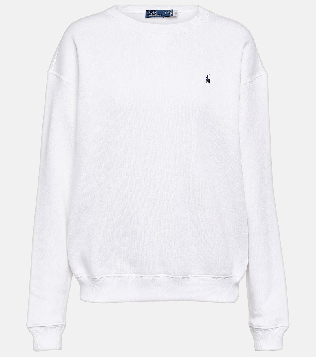 

Толстовка из смесового хлопка и флиса POLO RALPH LAUREN, белый