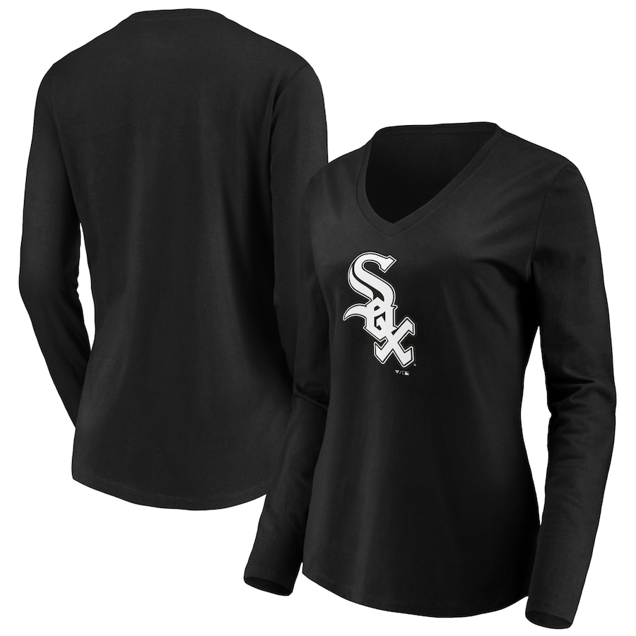 

Футболка с длинным рукавом Fanatics Branded Chicago White Sox, черный