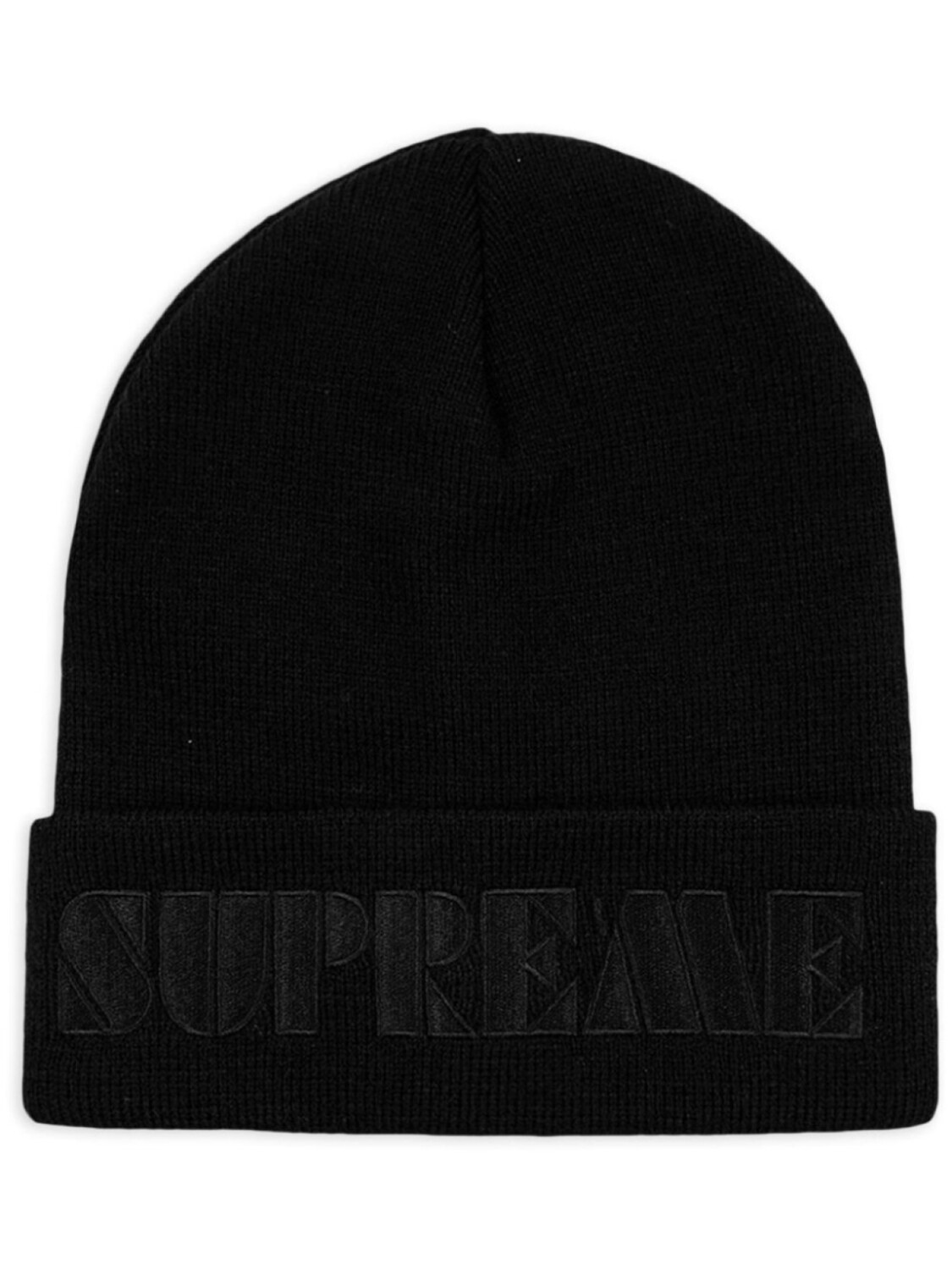 

Трафаретная шапка-бини Supreme, черный