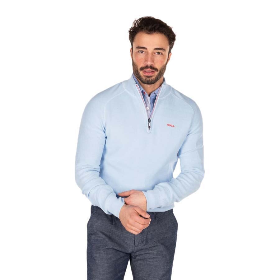 

Свитер Nza New Zealand Kairaki Half Zip, синий