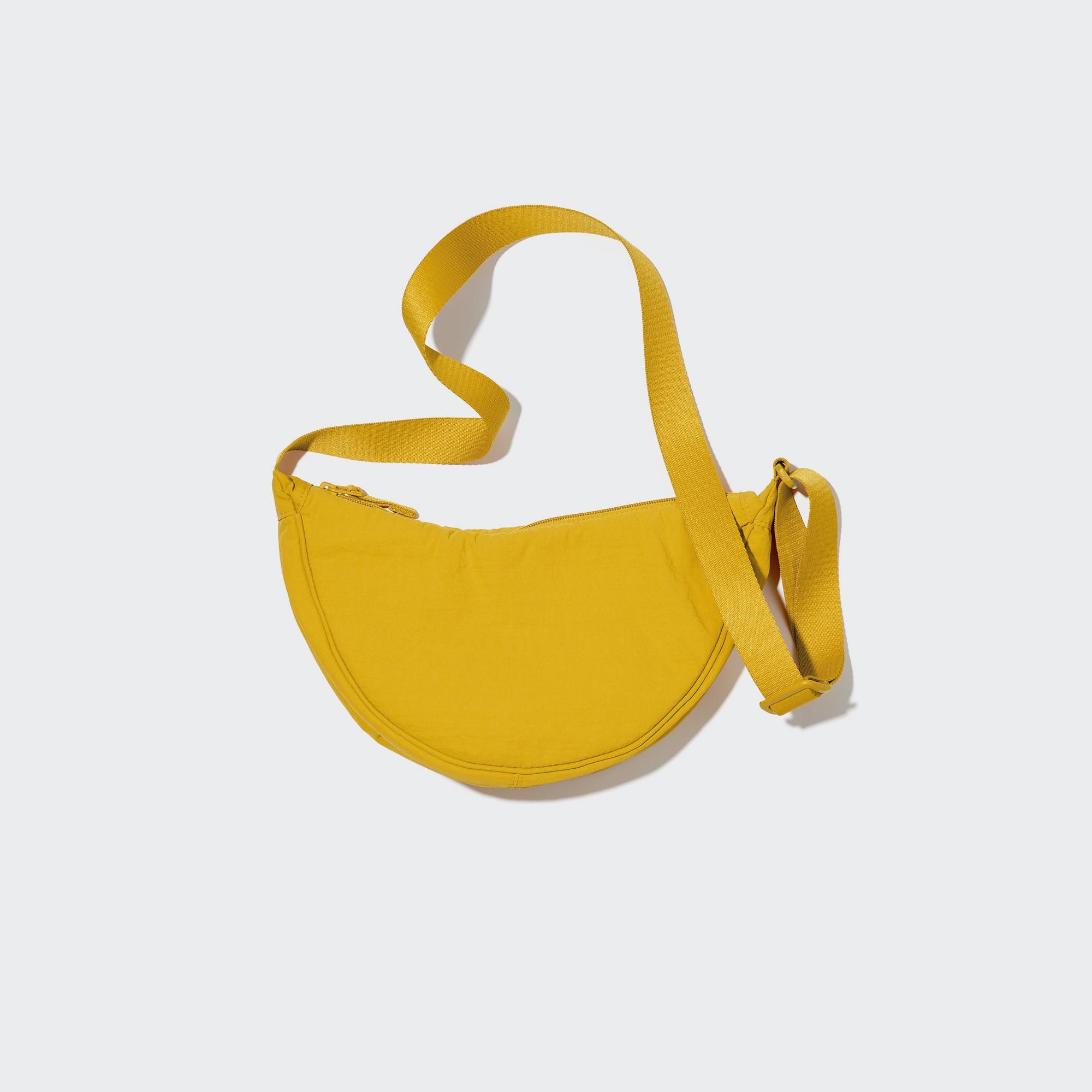 Мини-сумка Uniqlo на плечо, желтый мини сумка uniqlo на плечо молочный
