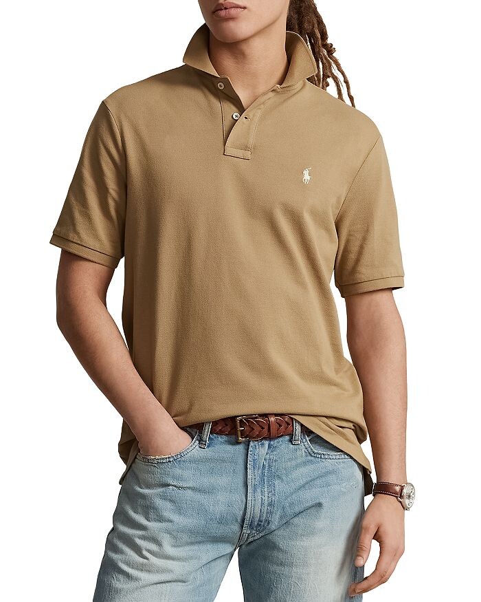 

Рубашка поло классической посадки в сеточку Polo Ralph Lauren