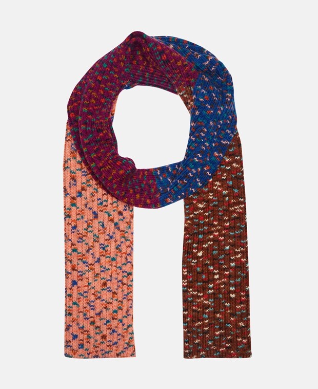 

Шерстяной шарф M Missoni, коричневый