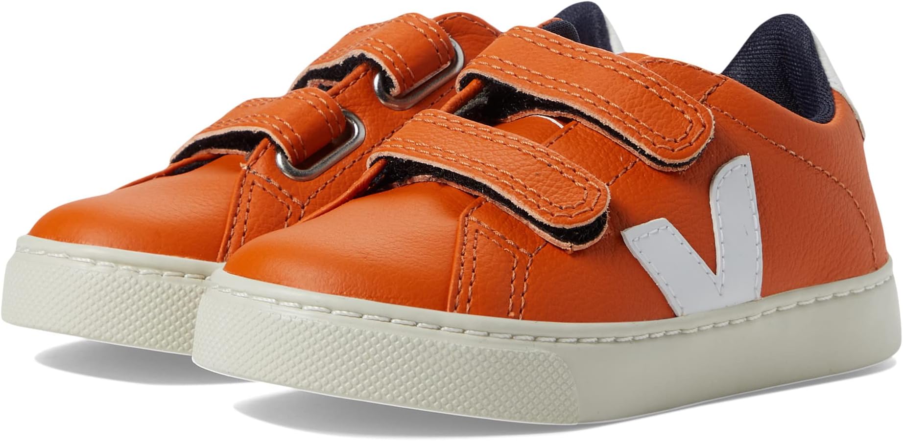 

Кроссовки Small Esplar Chromefree VEJA, цвет Pumpkin/White