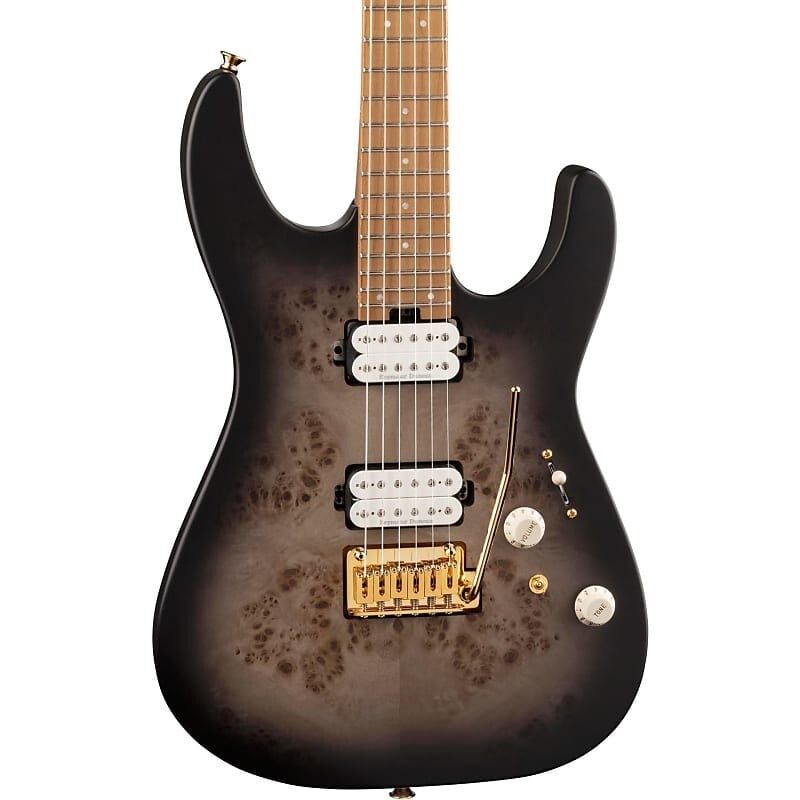 

Электрогитара Charvel Pro-Mod DK24 Electric Guitar - Transparent Black Burst