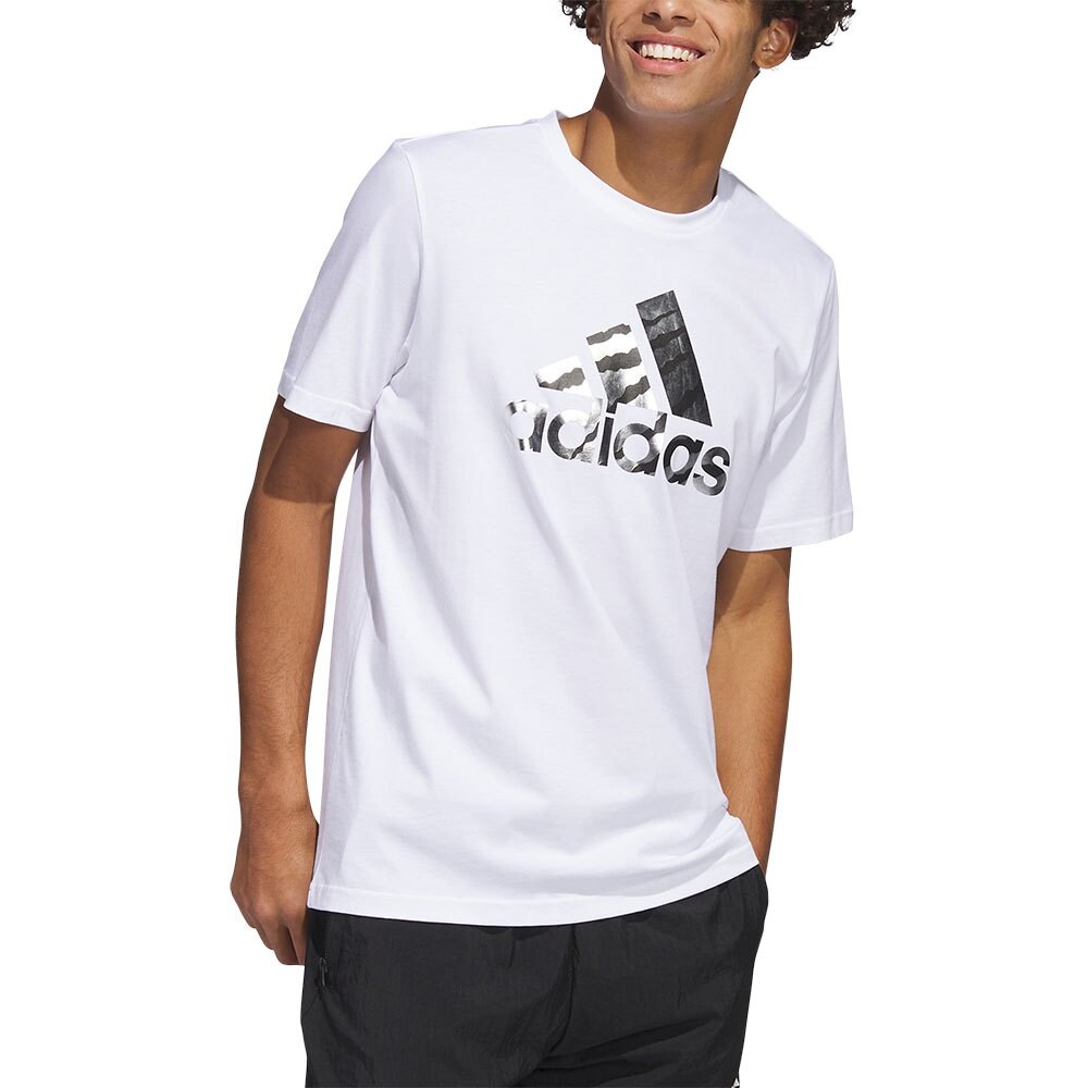 

Футболка с коротким рукавом adidas Power Logo Ft, белый