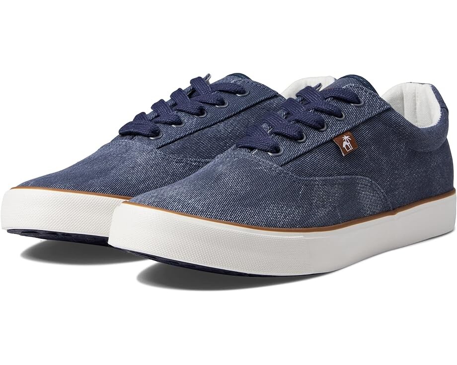 

Кроссовки Caribbean Joe Costa Canvas Lace-Up Sneaker, темно-синий/белый