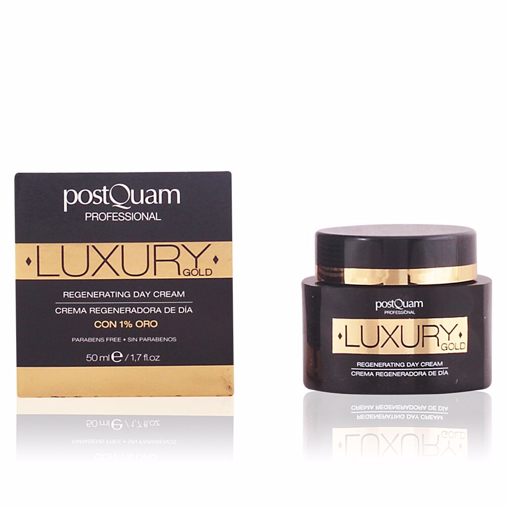 Увлажняющий крем для ухода за лицом Luxury gold regenerating day cream Postquam, 50 мл