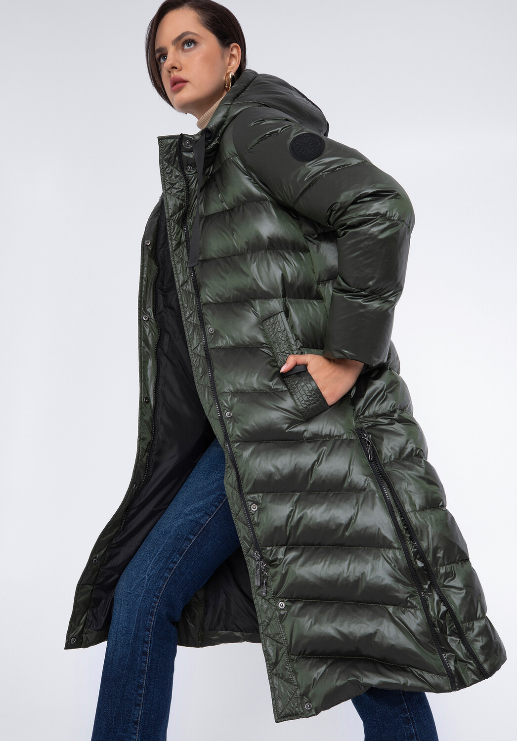 

Кожаная куртка Wittchen Nylon jacket, цвет Dark green