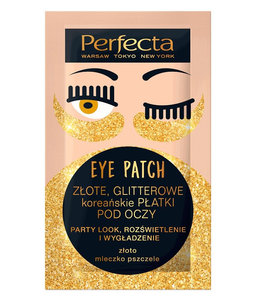 Perfecta Eye Patch Glitter повязки на глаза, 2 шт.
