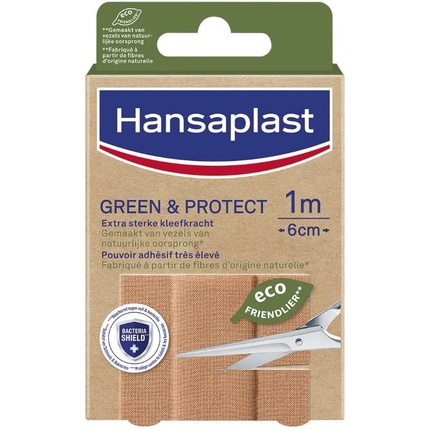 compeed plasters medium sized blister plasters x12 Hansaplast Green & Protect Cutting Plasters 10 X 6 мм, Штукатурки