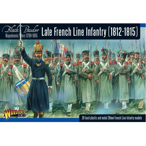 фигурки british line infantry regiment warlord games Фигурки Late French Line Infantry (1812-1815) Warlord Games