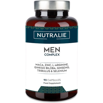 Витамины для мужчин, высокая доза с макой, L-аргинином, трибулус террестрис, гинкго билоба, 90 капсул Nutralie havasu nutrition трибулус террестрис 180 капсул