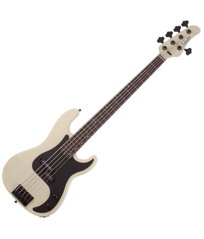 Басс гитара Schecter P-5 Electric Bass in Ivory