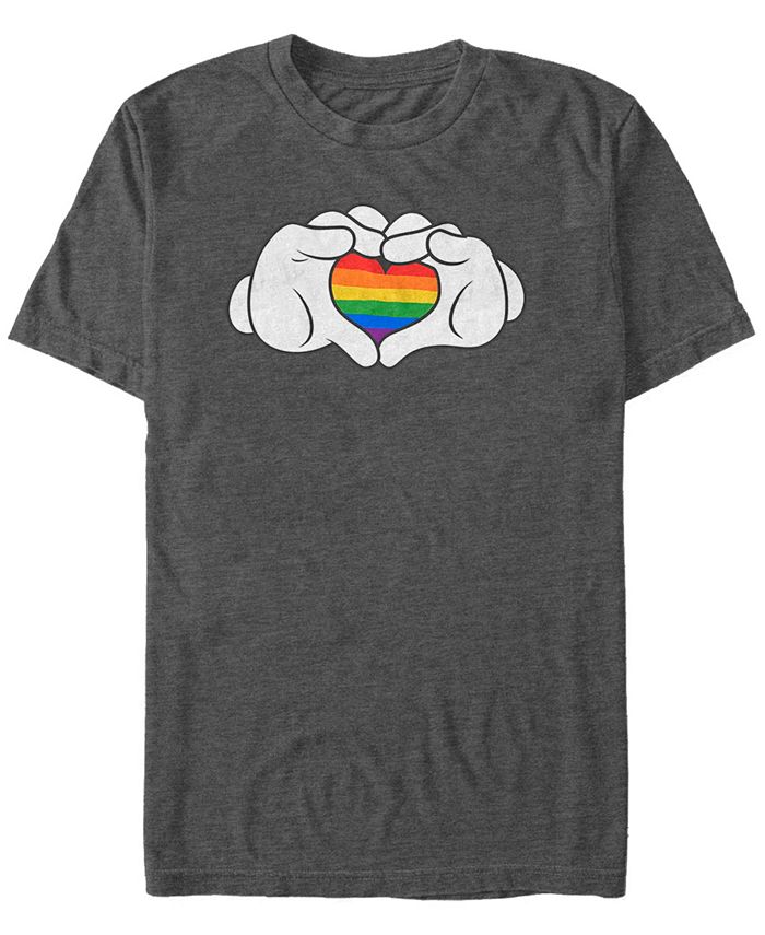 Мужская футболка с коротким рукавом Rainbow Love Fifth Sun, серый