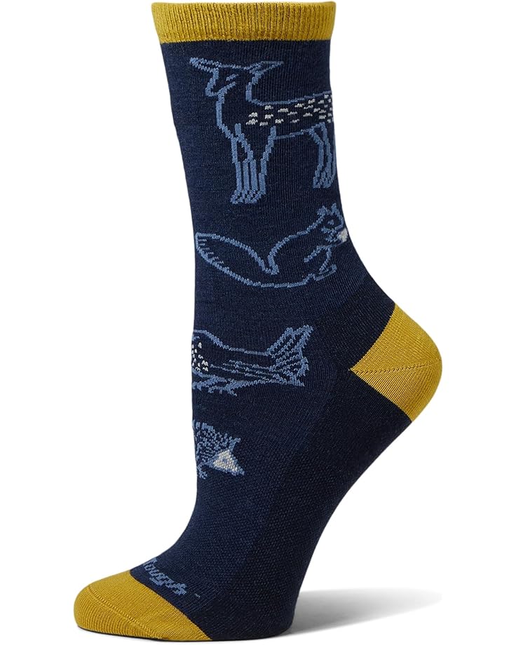 

Носки Darn Tough Vermont Woodland Creatures Crew Light Socks, цвет Eclipse