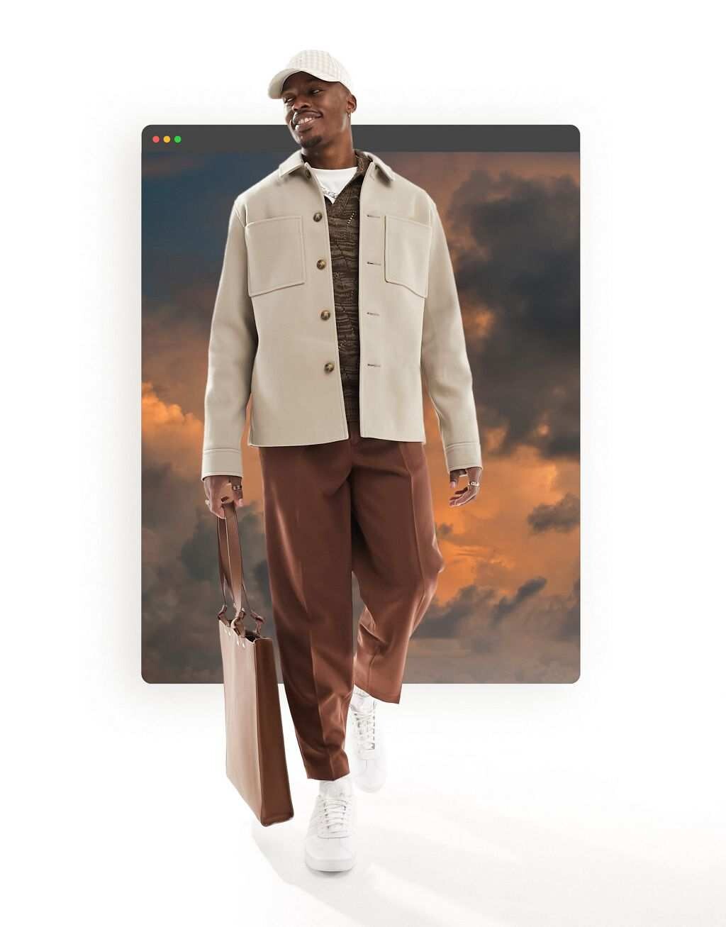 

Шерстяная куртка ASOS DESIGN с камнем