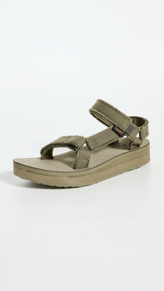 

Сандалии Teva Midform Universal Canvas, оливковый