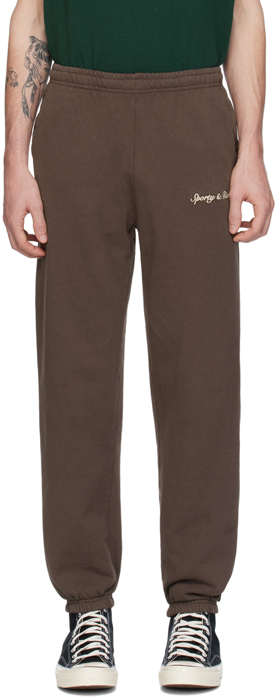 Коричневые спортивные штаны Syracuse , цвет Chocolate Sporty & Rich