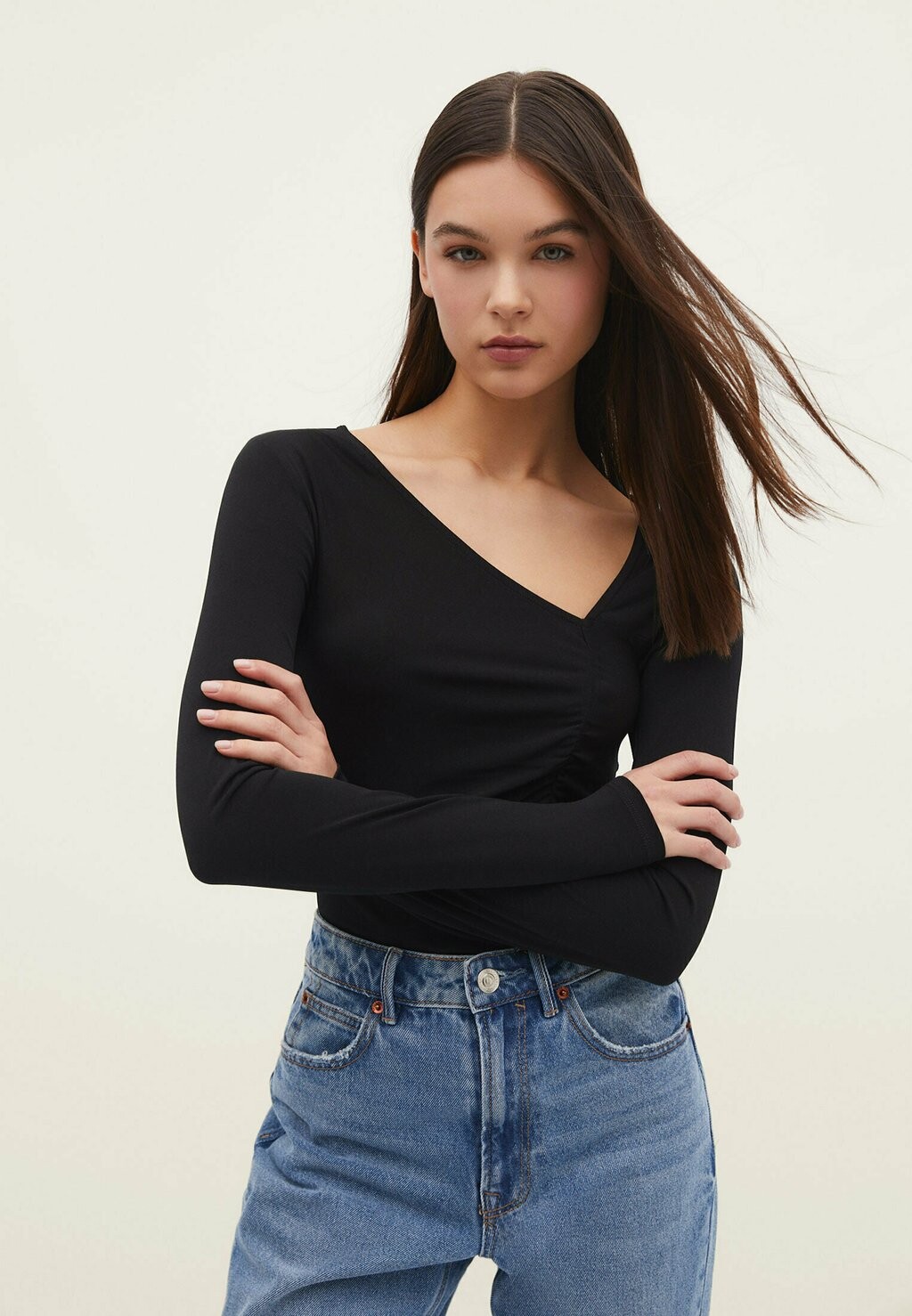 

Боди Stradivarius, черный