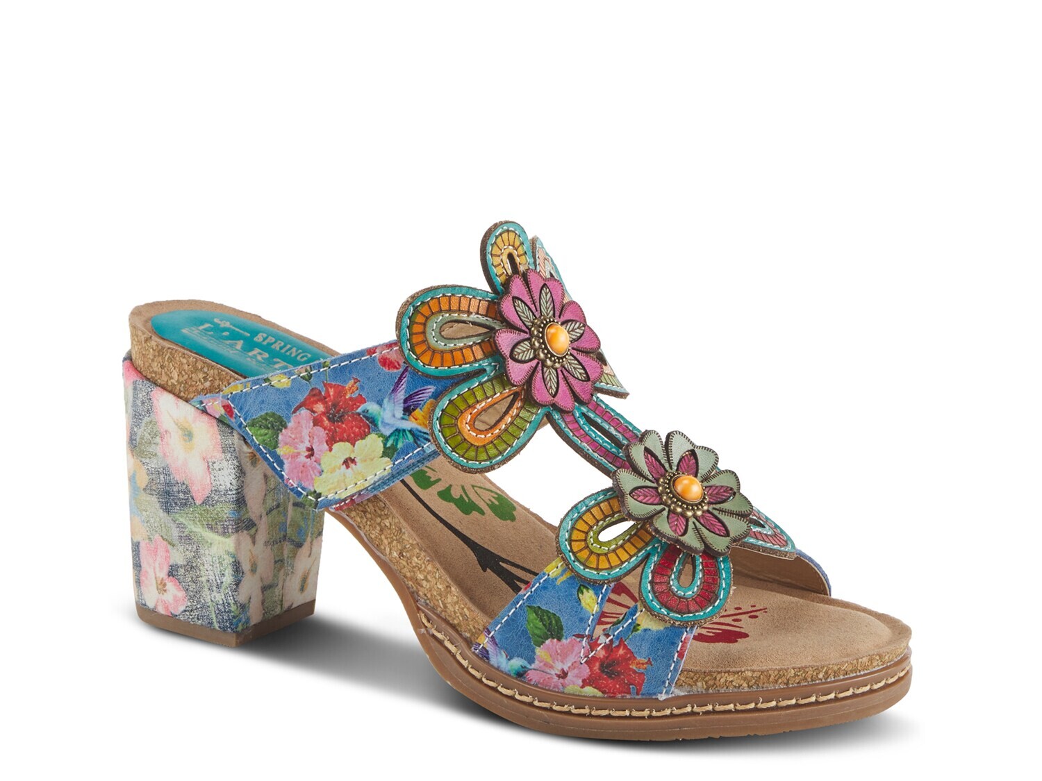 

Сандалии L'Artiste by Spring Step Gwena на платформе, синий