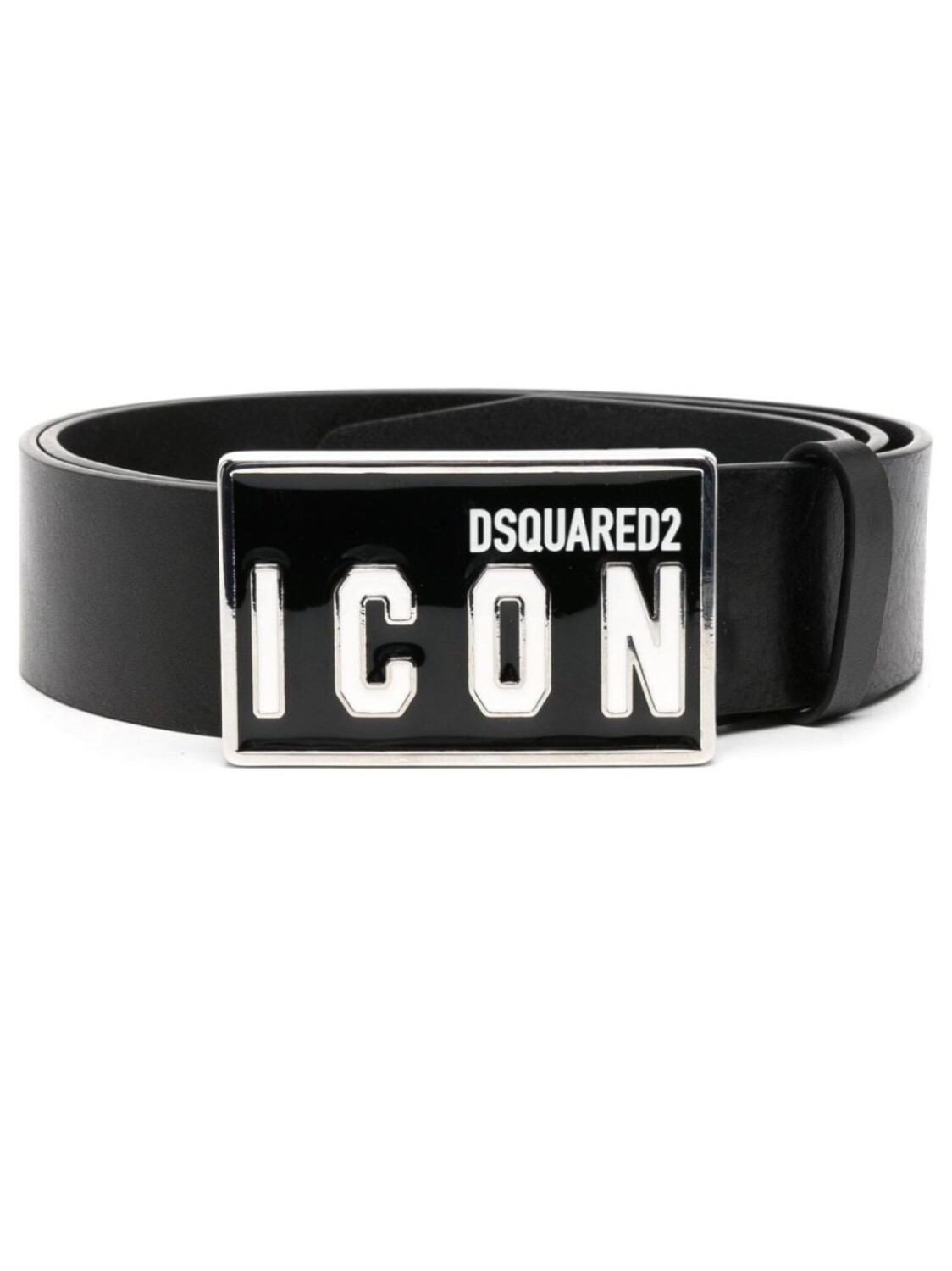 

Dsquared2 ремень с пряжкой-логотипом, черный