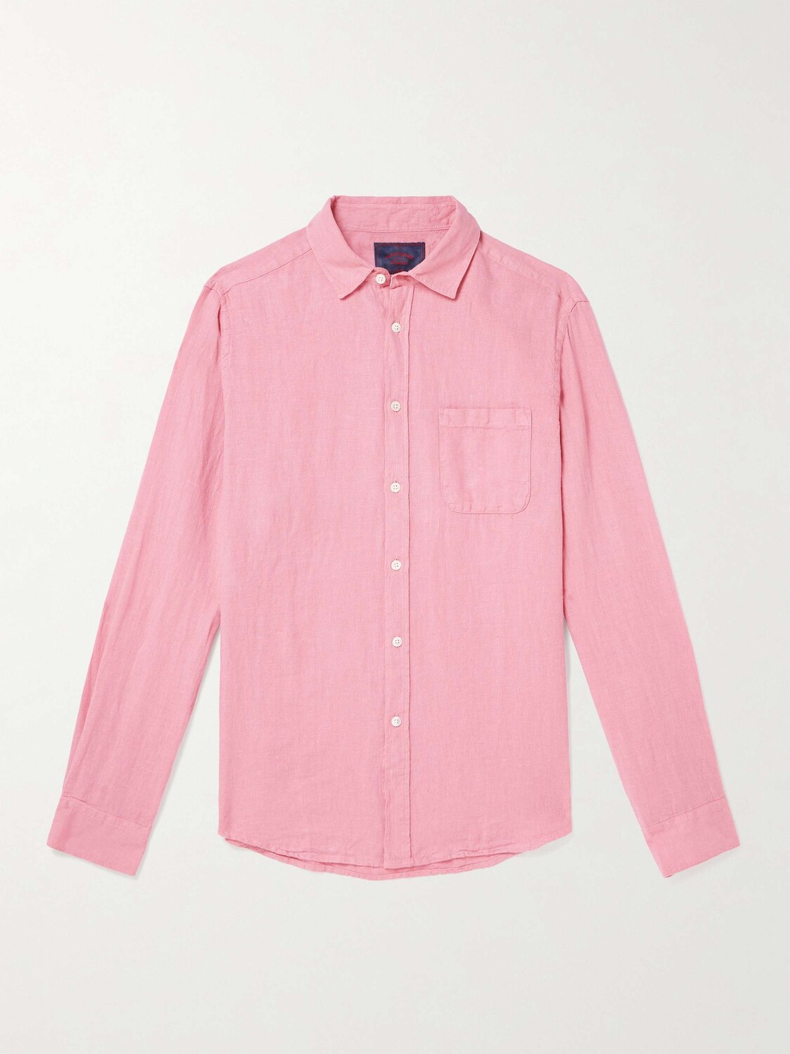 

Льняная рубашка PORTUGUESE FLANNEL, розовый