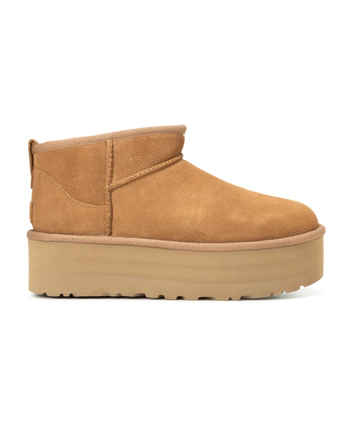 

Классические ультра мини ботинки на платформе Ugg, коричневый