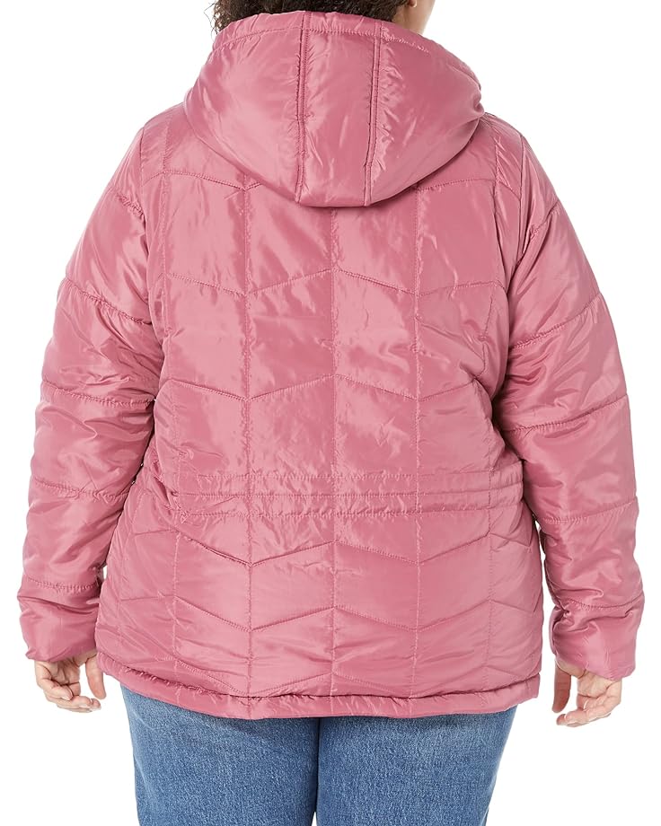 Куртка U.S. POLO ASSN. Plus Size Wave Quilt Cozy Jacket, цвет Oxford Rose