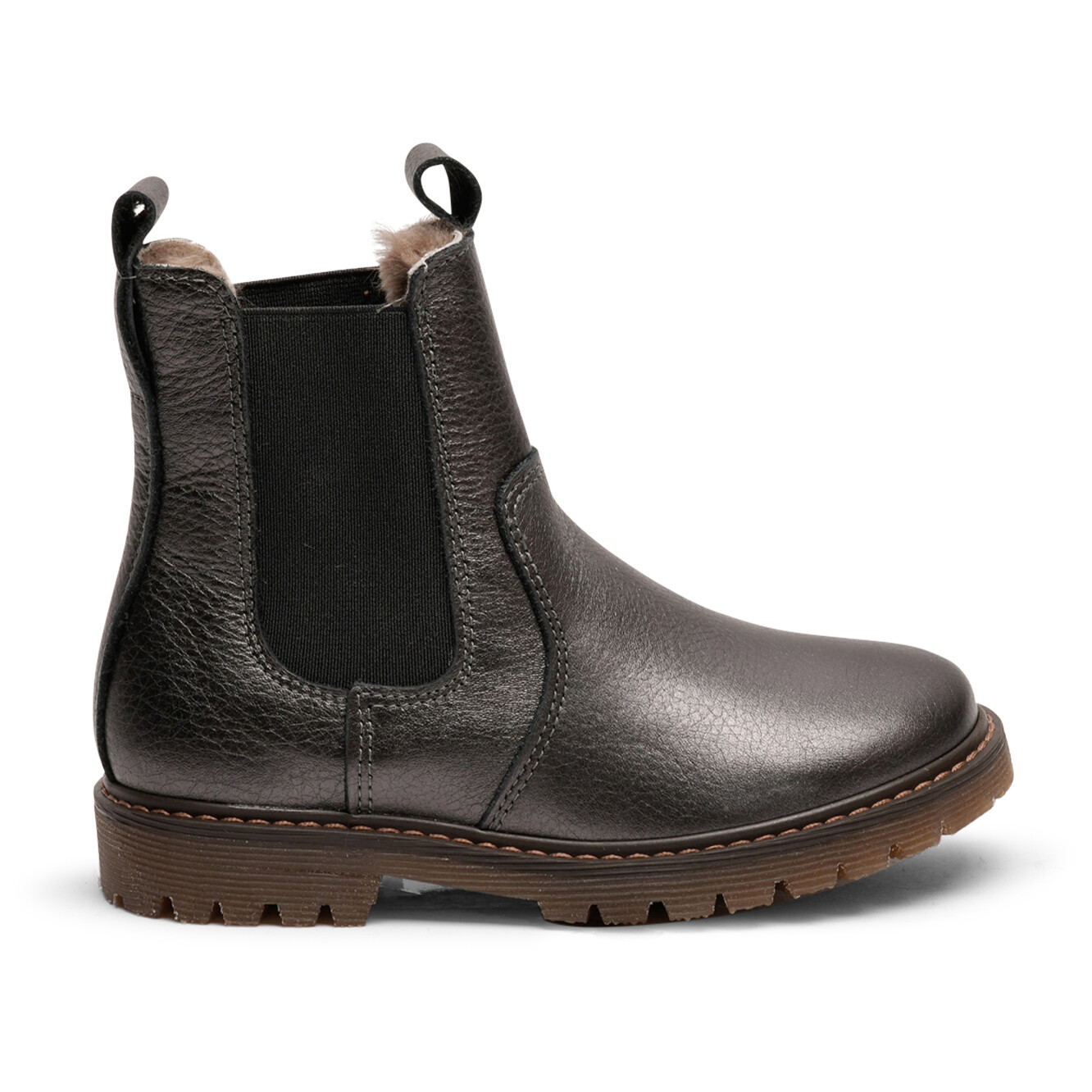 

Зимние ботинки Bisgaard Kid's Neel Lamb, цвет Steel Metallic