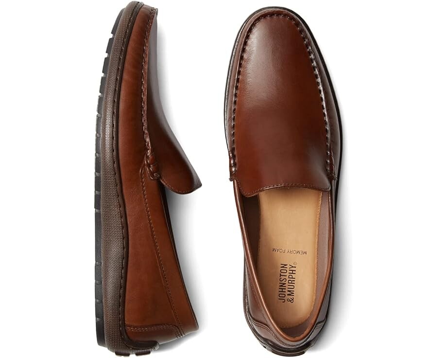 

Лоферы Johnston & Murphy Nichols Venetian, цвет Tan Full Grain