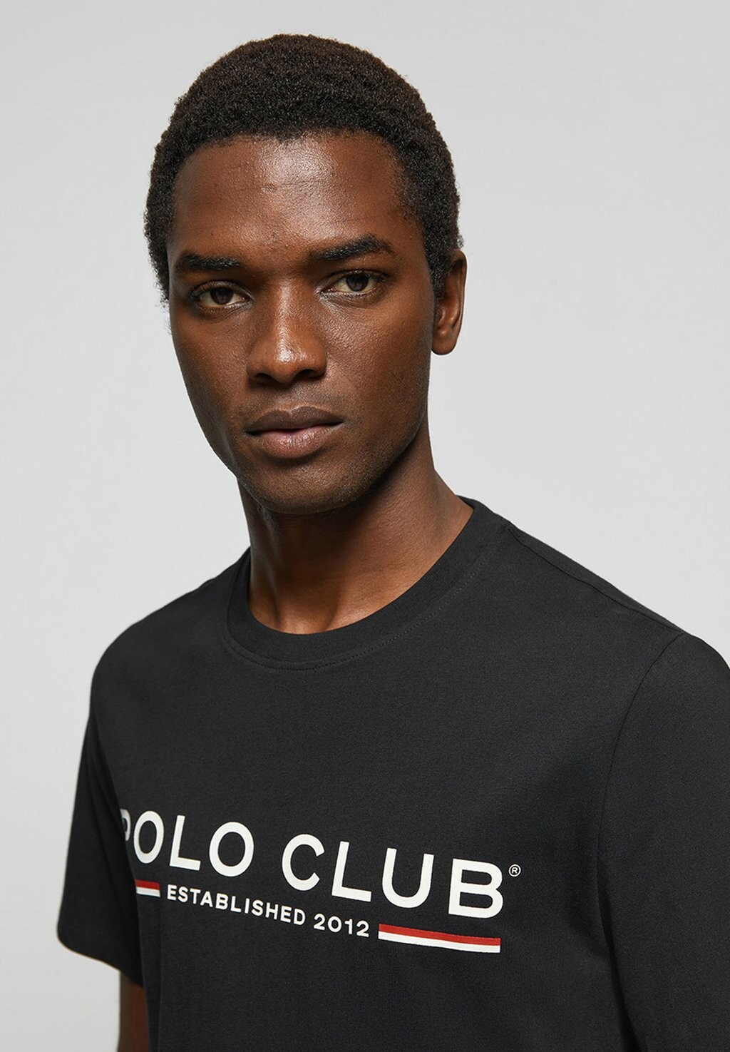 

Футболка с принтом NEW ICONIC TITLE Polo Club, черный