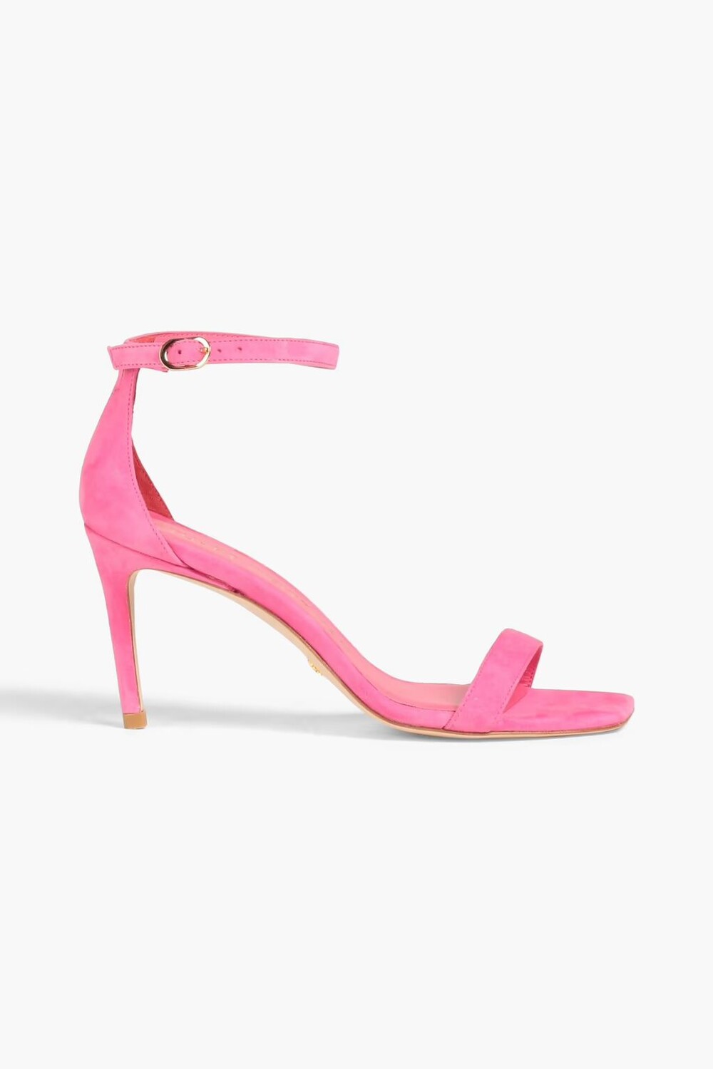 

Замшевые босоножки Stuart Weitzman, розовый