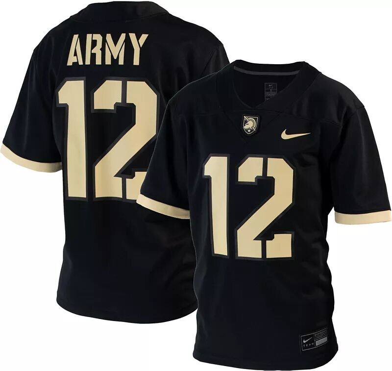 

Футбольная майка Nike Youth Army West Point Black Knights, черная реплика № 1